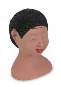 Little Heads candle holders - every one unique - NT103 - Picture 1 of 4