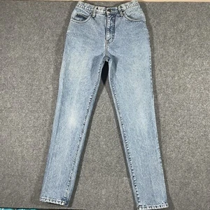 Vintage Womens Denim Blue Jeans 26x29 Light Wash Faded Straight Leg Made In USA - Picture 1 of 18