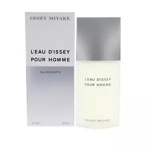 Issey Miyake L’Eau D’Issey pour Homme 125ml Eau de Toilette Spray for Men New - Picture 1 of 3