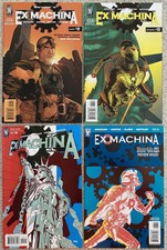 Lot Of 4 Ex Machina DC Comics Wildstorm 2004 # 12 13 19 43 VF/NM Mature Readers