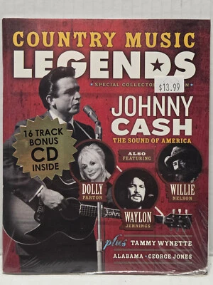 Country Music Legends (CD, 2011, Sony) Johnny Cash George Jones Dolly Parton New - Image 1 of 2