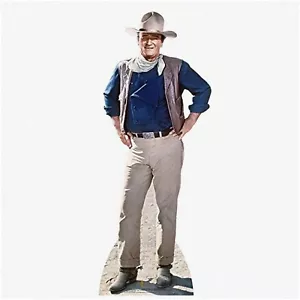 Wild West Hero: John Wayne Life-Size Cowboy Cutout - 74x28" Standup - Picture 1 of 3