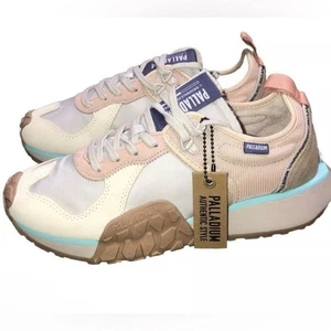 Sneakers Palladium Troop Runner avorio crema/trame di luna taglia 6,5 - Foto 1 di 12