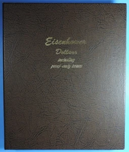 1971 - 1978 Complete Set of Eisenhower Dollars $1 in Dansco Album w Proof Issues - Picture 1 of 9