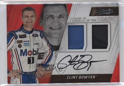 2017 Panini Absolute Spectrum Silver /50 Clint Bowyer #TTDS-CB Auto - Image 1 of 2