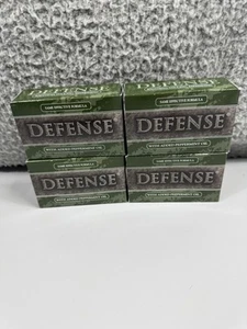 DEFENSE Seife (4 Riegel) Pfefferminze 4 Unzen 100 % natürliches & pflanzliches Teebaumöl - Bild 1 von 7