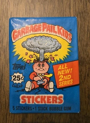 Tops Garbage Pail Kids 1985 serie 2 paquetes de cera sin abrir excelente estado Foto 1 de 3