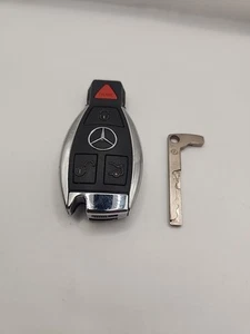 ORIGINAL MERCEDES BENZ OEM SMART KEY LESS ENTRY REMOTE FOB CHROME - Picture 1 of 8