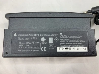 *NOS* Apple Macintosh PowerBook M3037 (APS-76) 45w Power Adapter Mac OEM - Изображение 1 из 3