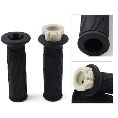 Hand Grips Handle Bar Cover For Suzuki Bking 2008-2011 GSR600/750 2011-15 Black - Image 1 of 4