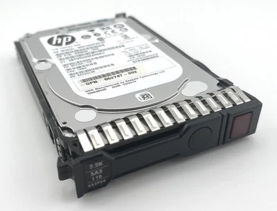 HP 652749-B21 1TB 6G SAS 7.2K RPM 2.5" SC 2.5 MDL HDD - 3 Year Warranty - Image 1 of 3