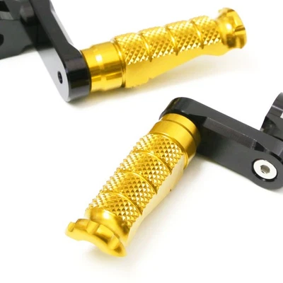 Clavijas delanteras extendidas doradas R-FIGHT 1,5" para Ducati 998/S/R todo el año Foto 1 de 4