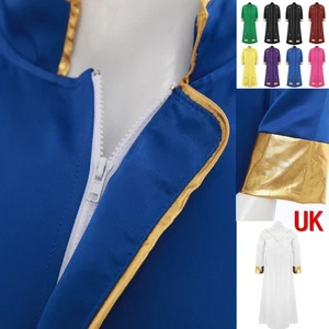 UK Adults Choir Robe Clergy Baptism Church Costume Priest Preachers Gown +Stole - Picture 1 of 105