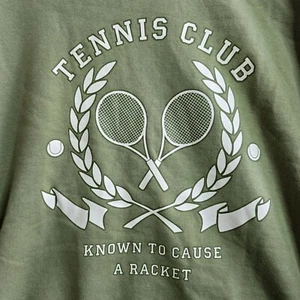 There Abouts sweatshirt Green With Tennis Funny Graphic Size XL - 16 - Picture 1 of 8