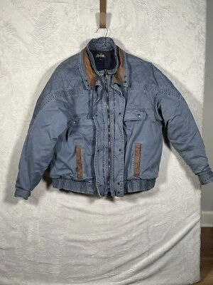 复古 RAF 冬季夹克男式 XL。  仿皮厚外套。  XL 码 — 第 1/4 张图片