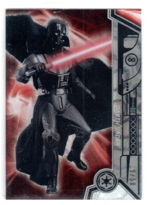STAR WARS 2017 TOPPS HIGH TEK MW-7 A MORE ELEGANT WEAPON DARTH VADER 19/50 RARE - Image 1 of 2