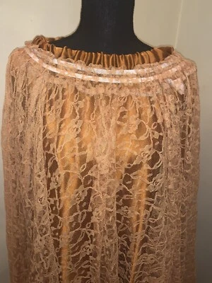 Juego de 2 piezas de capa amarilla con capa naranja oscuro renacentista para mujer Foto 1 de 3