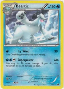 2x (BWEP-31) Beartic Rare Pokemon B&W Emerging Powers Card #31 - Picture 1 of 1