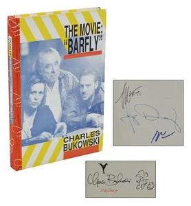 Barfly ~ CHARLES BUKOWSKI ~ SIGNED Limited First Edition 1987 1st Faye Dunnaway - Bild 1 von 5