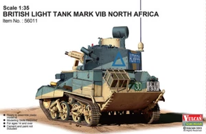 Vulcan Models 1/35 #56011 British Ligh Tank Mark.VI B (sin Boxart) - Imagen 1 de 1