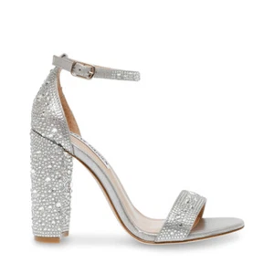 Steve Madden Carrson-G Sandali Donna Argento CARR05S1 PE22 - Foto 1 di 7
