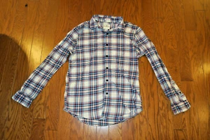 M SLIM AMERICAN EAGLE SIGNATURE ❤️ LANGARM HEMD FARM OFFICE WEICH KARIERT HERREN - Bild 1 von 3