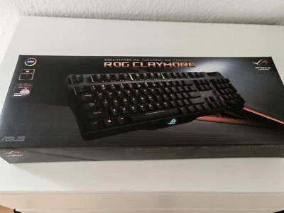 ASUS Claymore USB 2.0 RGB Backlight Detachable Wired Mechanical Black Switch... - Bild 1 von 4