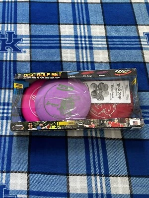 Innova Disc Golf Set Of 3 Driver Mid - Range Putter Frisbee Aviar Shark Leopard - Image 1 of 4