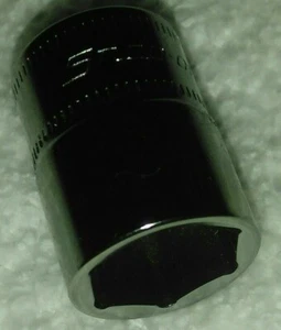 Snap-on 1/4" Drive 12mm METRIC 6pt Shallow Chrome Socket TMM12 USA New - Picture 1 of 2