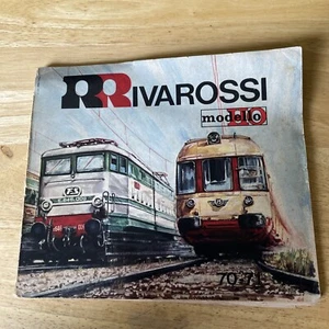 RIVAROSSI MODELLO HO-1970-71 CATALOG-96 PAGES-VINTAGE-ITALY - Picture 1 of 2