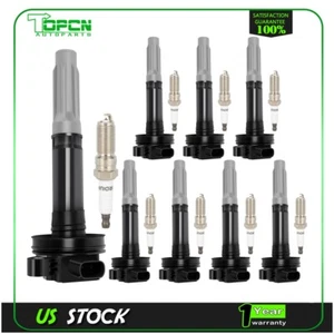 8x Ignition Coil & Iridium Spark Plug Kits for Ford F-150 11-16 Mustang V8 5.0L - Picture 1 of 19