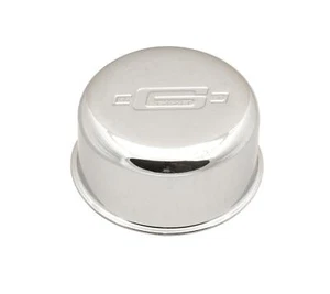 MR Gasket Chrome Push In Oil Cap 3/4" & Grommet 1.25" Chev Ford Holden Mopar V8 - Picture 1 of 1