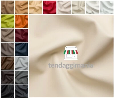 TENDAGGIMANIA Tessuto Ecopelle AL METRO tappezzeria rivestimento divani ecopelle cayenne