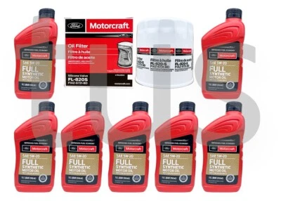 Full Synthetic Motorcraft Engine Oil Change kit 2012 Ford F250 Super Duty 6.2L - Image 1 of 2