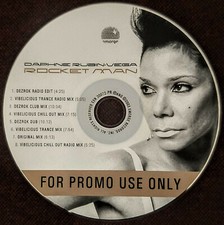 Daphne Rubin-Vega Rocket Man 8 Track Remix Promo Cd - Rent / Jack Goes Boating