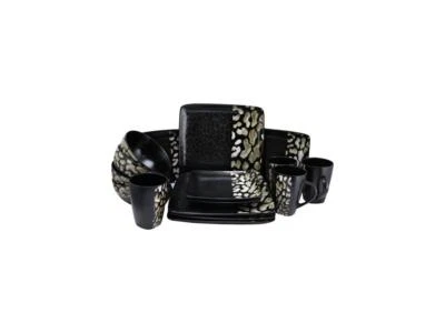 Elama Savannah 16 Piece Stoneware Dinnerware Set - Image 1 of 4