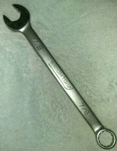 Wright Grip 7/8" SAE 12 POINT Combination Wrench 1128-USA - Picture 1 of 2