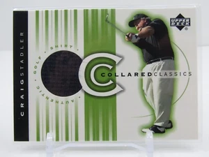 CRAIG STADLER 2003 UD COLLARED CLASSICS GAME-USED GOLF SHIRT - Picture 1 of 2