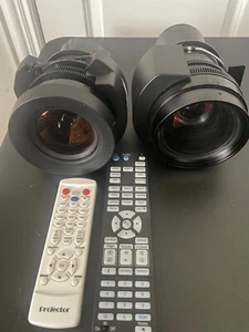 Epson ELPLM15 , ELPLM08 Projector Lens,+ Remote for L1405U , L1300U, L1200u - Picture 1 of 2