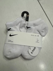 Nike Little Kid's 6-Pairs Young Athletes No Show Socks 7C-10C, Fast Ship - Picture 1 of 2