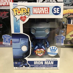 Funko POP! With Purpose: Marvel Iron Man SE Funko Shop Exclusive Make A Wish - Picture 1 of 6