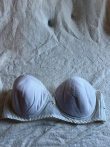 Womens Bra strapless -"Herson Kickernick" white 34A pre-owned - Picture 1 of 2