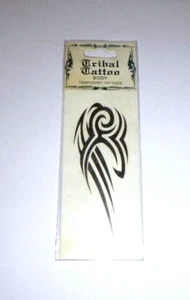 Tribal Temporary Temporäre Einmal Body Tattoo ca. 4,0 x 9,5 cm (31) - Bild 1 von 1