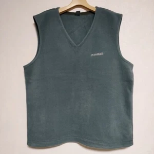 mont-bell 1106601 CLIMAPLUS CLIMAPLUS 100 vest Blue gray 4-1225T∞ - Picture 1 of 3