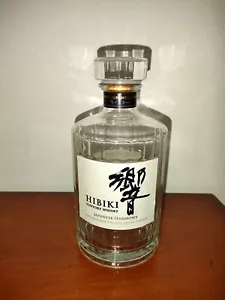 Hibiki Suntory Whisky Japanese Harmony Empty bottle 750ml from japan - Picture 1 of 8