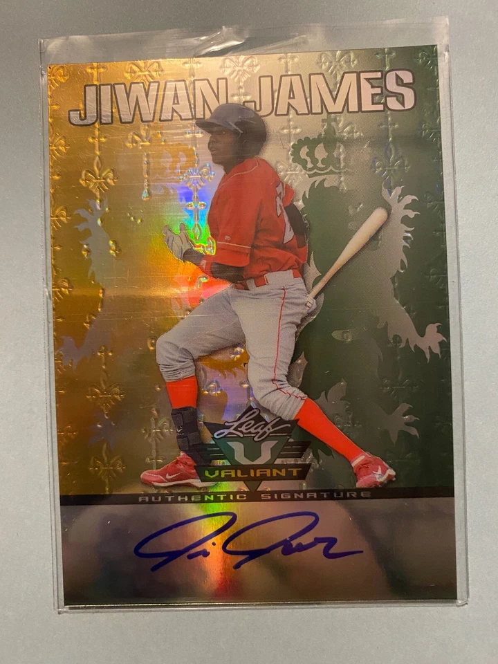 A37,554 - 2011 Leaf Valiant Draft #JJ1 Jiwan James Auto - Image 1 of 1