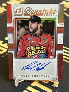 2018 Donruss Racing NASCAR Signature Series Ross Chastain Autograph Gold SSP /25 - Picture 1 of 3