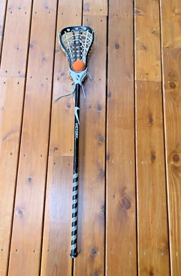 NIKE Victory M Lacrosse Shaft & BRINE Mantra 2 Head Lacross Stick - 43.5" w/Ball - Image 1 of 4