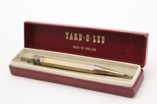 F Vintage Yard O Led Sterling Silver 925 Mechanical Pencil Boxed 18.3g