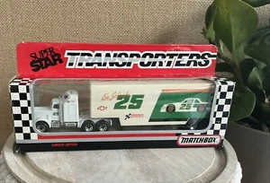 Matchbox White Rose #25 Ken SCHRADER Hendrick 1991 CY104 Super Star Transporter - Picture 1 of 5